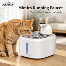 Cargar imagen en el visor de la galería, Fuente de Agua para Gatos Inalámbrica 3.5L – Sensor de Movimiento y Batería 4000mAh
