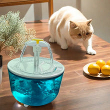 Cargar imagen en el visor de la galería, Fuente de Agua para Gatos 1.2L USB – Silenciosa con Filtro
