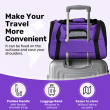Cargar imagen en el visor de la galería, Transportín Plegable para Perros y Gatos – Aprobado por Aerolíneas
