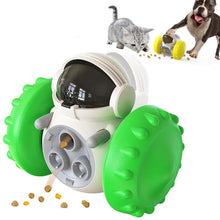 Cargar imagen en el visor de la galería, Dispensador de Snacks Interactivo para Perros y Gatos – Comedero Lento con Forma de Robot
