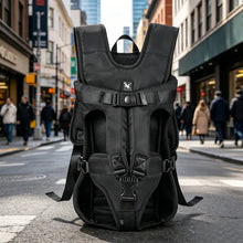 Cargar imagen en el visor de la galería, Mochila Frontal Portamascotas para Perros y Gatos – Transpirable, Impermeable y Ajustable
