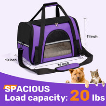 Cargar imagen en el visor de la galería, Transportín Plegable para Perros y Gatos – Aprobado por Aerolíneas

