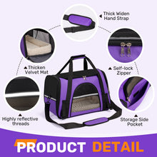 Cargar imagen en el visor de la galería, Transportín Plegable para Perros y Gatos – Aprobado por Aerolíneas
