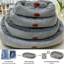 Cargar imagen en el visor de la galería, Cama Ovalada Acogedora – Felpa Gruesa para Gatos y Perros Pequeños
