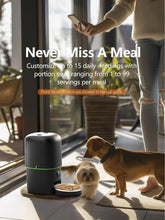 Cargar imagen en el visor de la galería, Comedero Automático para Mascotas con Cámara WiFi – Control desde el Móvil
