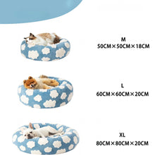 Cargar imagen en el visor de la galería, Cama Redonda Todo Terreno para Perros y Gatos – Confort en Todas las Estaciones
