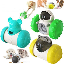 Cargar imagen en el visor de la galería, Dispensador de Snacks Interactivo para Perros y Gatos – Comedero Lento con Forma de Robot
