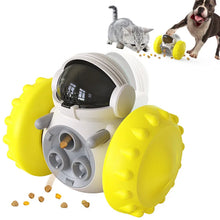 Cargar imagen en el visor de la galería, Dispensador de Snacks Interactivo para Perros y Gatos – Comedero Lento con Forma de Robot
