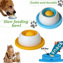Cargar imagen en el visor de la galería, Cuenco Licking para Perros y Gatos – Juguete Antiestrés y Comedero Lento
