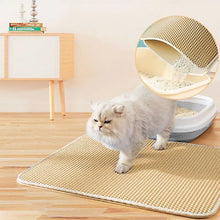 Cargar imagen en el visor de la galería, Alfombra Atrapa Arena para Gatos – Doble Capa Impermeable y Antideslizante
