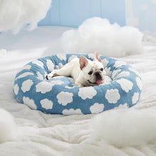Cargar imagen en el visor de la galería, Cama Redonda Todo Terreno para Perros y Gatos – Confort en Todas las Estaciones
